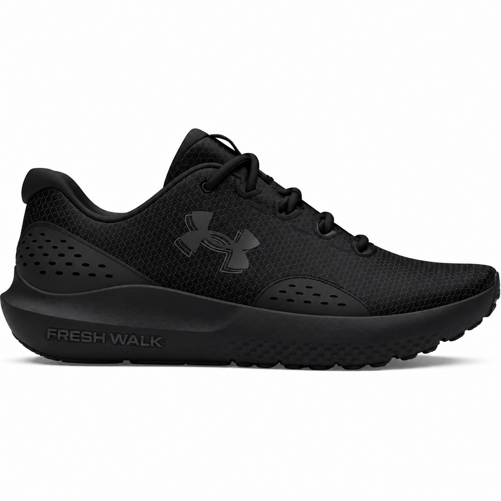 Fresh Walk FW-102 Sneakers - black angled view
