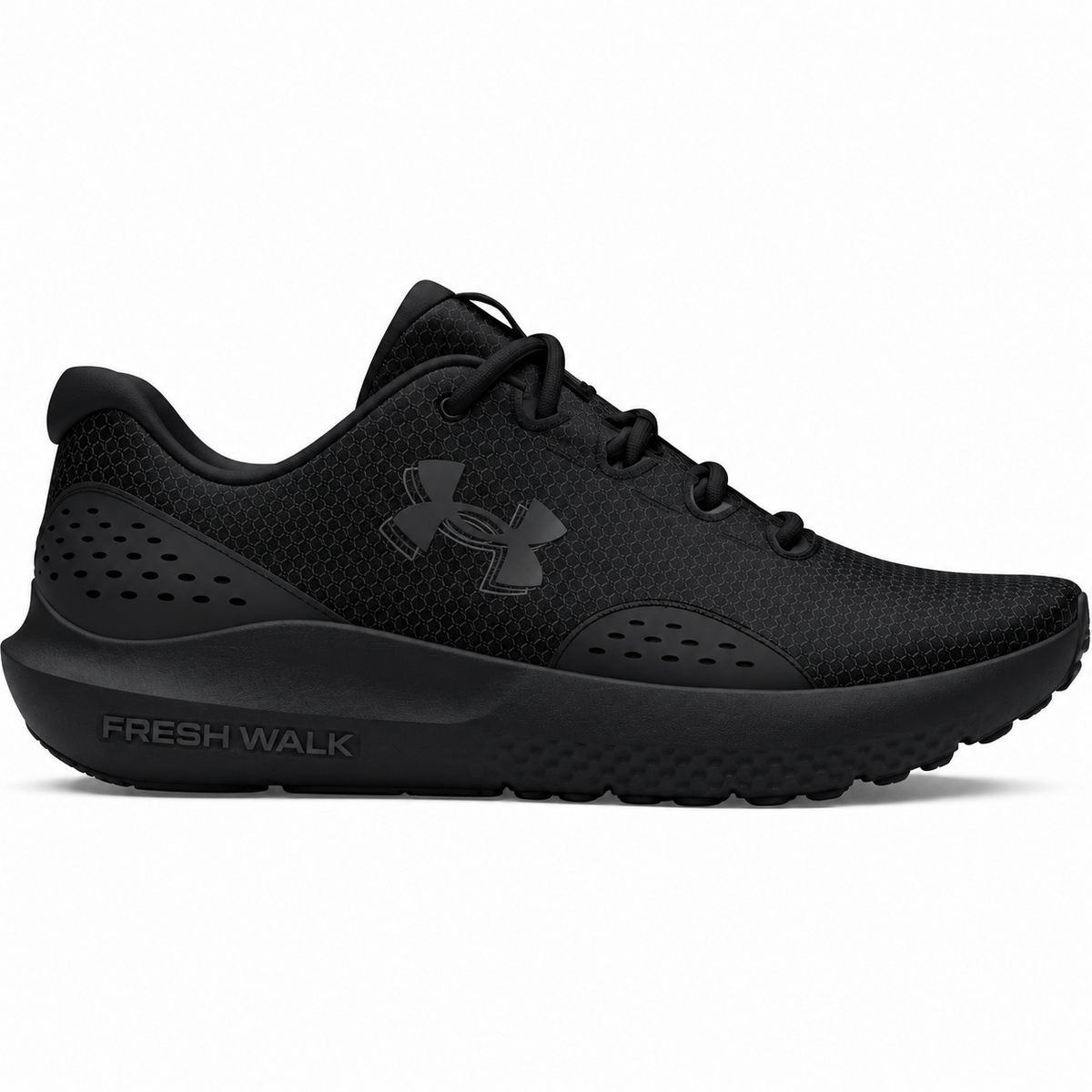 Fresh Walk FW-102 Sneakers - black angled view