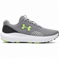 Fresh Walk FW-102 grey and lime running sneaker side detail